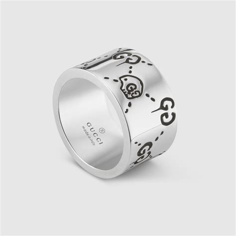 anello di gucci|anello gucci ghost.